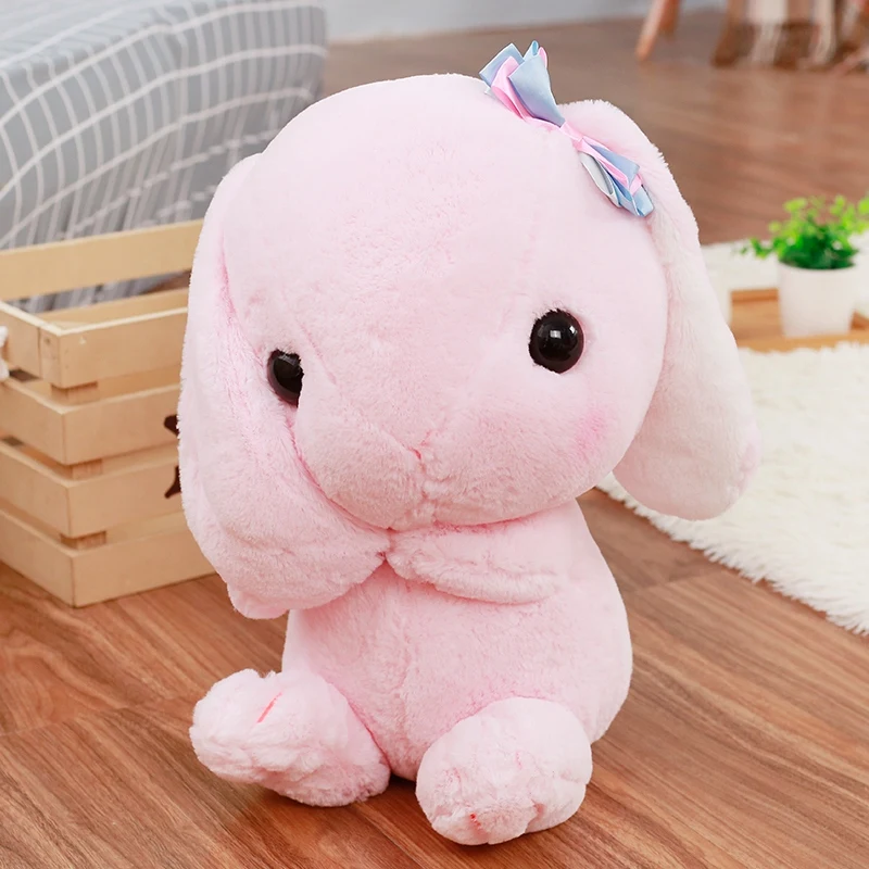 

Nooer kawaii Rabbit Plush Toy For Children Rabbit Stuffed Animals Doll Soft Kids Toy Children Kids Girls Birthday Gift