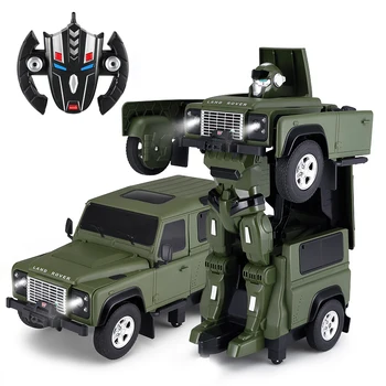 

Rastar Transformable RC Car 1:14 Transformation RC Robot Toy Vehicles Action Figure Remote Control Electric Toys Fun Boys Kids
