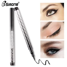 Водостойкая жидкая подводка для глаз черный стойкий карандаш для глаз пигмент пятнистый Карандаш косметический Гладкий макияж инструменты