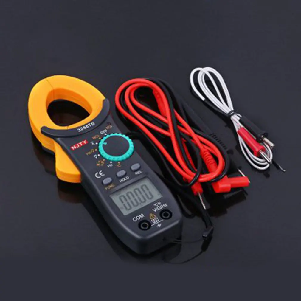 

Universal Handheld Digital Clamp Meter AC/DC Multimeter Current Clamp Pincers Voltmeter Ammeter Ohm Current Voltage Tester New