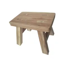 Детская табуретка из цельной древесины в китайском стиле, моющая одежда малая скамья