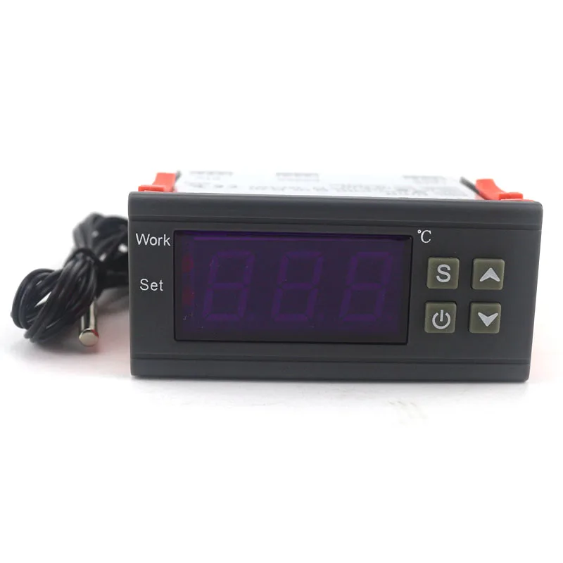 Интеллектуальный цифровой регулятор температуры Термостат Термометр термо регулятор инкубатор релейный выход KT1210W STC-3018