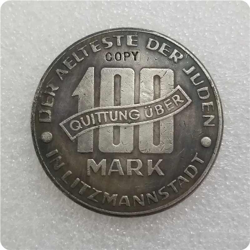 Польша: 100 MARK 1943 GETTO Juden COPY