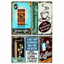 [Mike86] кафе металлические вывески подарок паб стены искусства табличка Винтаж плакат Декор AA-156 смешанный заказ 20*30 см