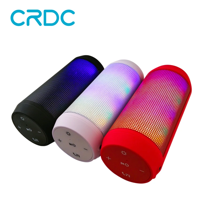 Buy CRDC Bluetooth speaker LED Light Portable Wireless