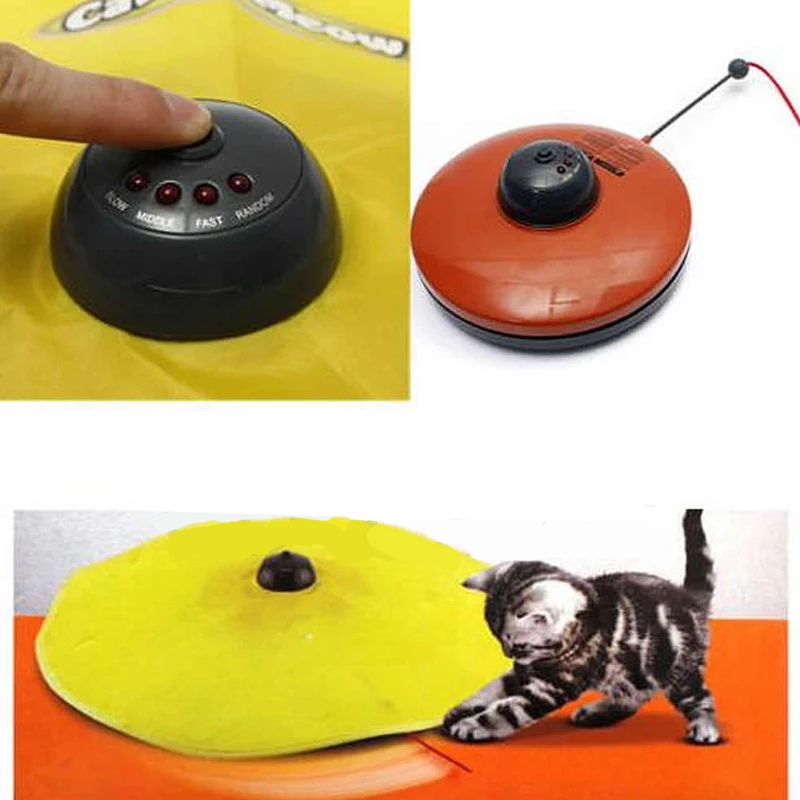 JX-LCLYL Funny Undercover Fabric Mouse Moving Cats Meow Play Cat Toy For Cat Kitty