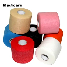 7 рулонов радужные спортивные предварительно обертывающиеся 30 ярдов под обертывание пенопластовые повязки лодыжки запястья Колена Локоть волос повязку для волос Спортивная тренировочная лента