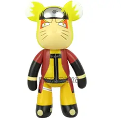 14 см Uzumaki Naruto Bearbrick Be @ rbrick модель игрушки ПВХ подвижное соединение Bearbrick фигурку игрушечные лошадки коллекция подарок на день рождения