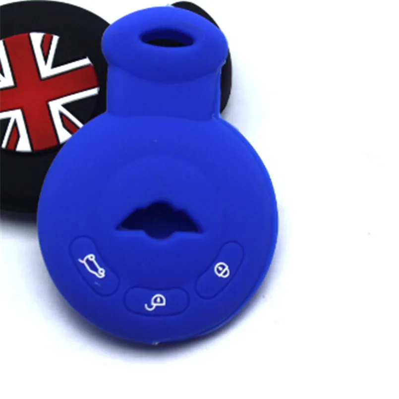 Силиконовые чехлы для ключей Mini One Cooper R50 R52 R53 R55 R56 R57 R58 R60 R61 PACEMAN COUNTRYMAN CLUBMAN COUPE