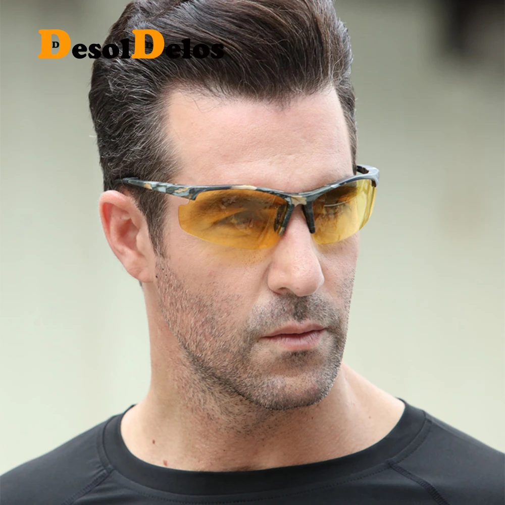 2019 New Outdoor Driving Sunglasses women Men Night vision Anti-glare Goggles UV400 Car sunshade Plarization Safety glasses