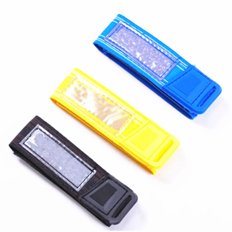 1 Pair Road Bike Bicycle Mtb Reflective Safe Leg Pants Clip Strap Beam