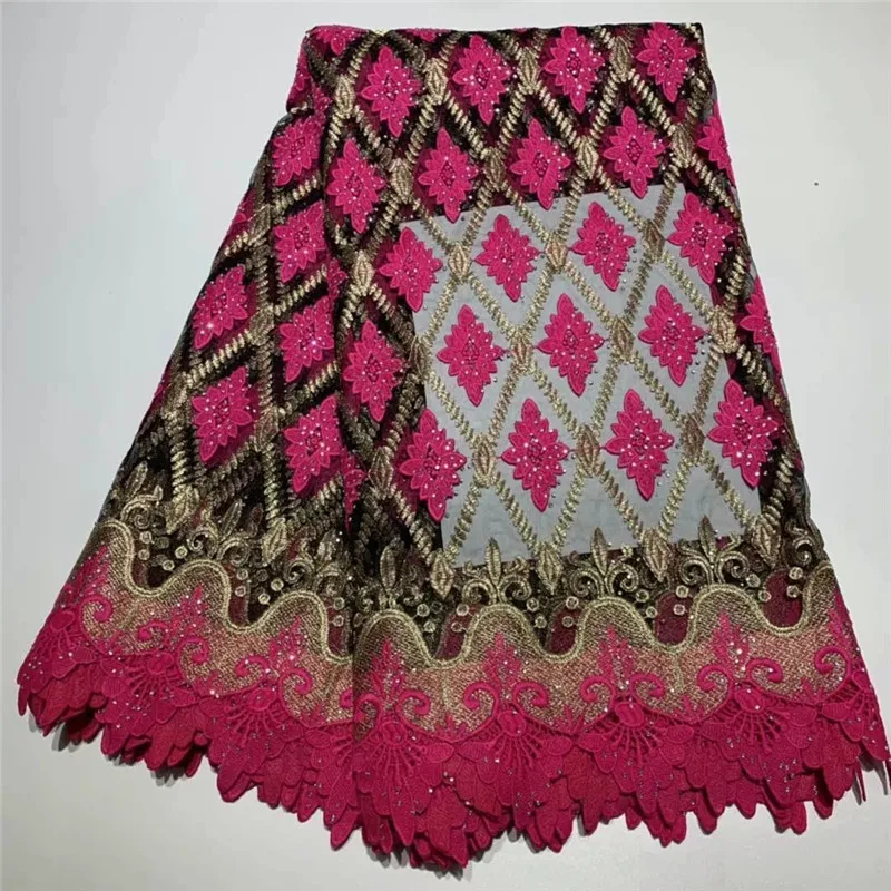 

Nigerian Lace Latest 2019 Bridal Lace Swiss Voile Lace African French Lace Fabric High Quality ZQ063001