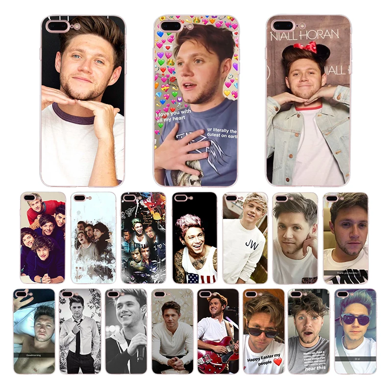 

HOUSTMUST Niall Horan One Direction soft phone case for iphone 7 8 x 6 xr 6s plus xs max 5s se 5 10 cover silicone shell Coque