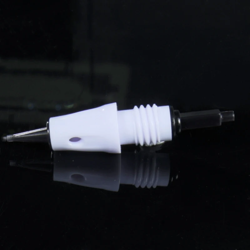 10pc Artmex V8 V6 V3 1 Prong Needle cartridges MTS Semi perament makeup machine tattoo machine spare parts M1 R3 R5 F3 F5 F7 F9 (2)