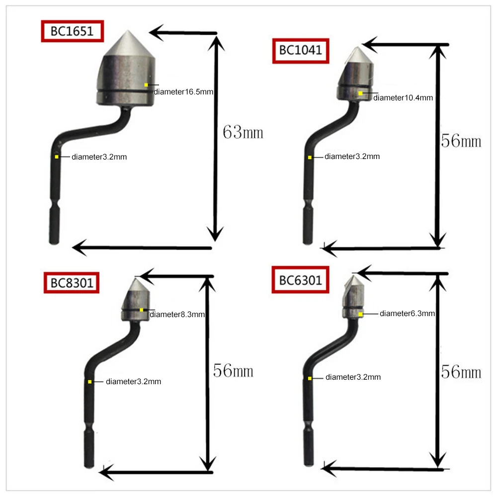 1pcs Deburring Tool Countersink Deburring Drill Bit Metal BC6301 / BC8301 / BC1041 / BC1651 Cutter Head NB1000 Burr Handle 1pcs Deburring Tool Countersink Deburring Drill Bit Metal BC6301 / BC8301 / BC1041 / BC1651 Cutter Head NB1000 Burr Handle