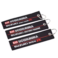 Автомобильный Стайлинг GSXR гоночный брелок с вышивкой брелок багажная бирка для Suzuki
