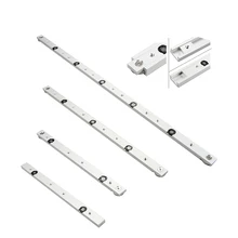 Алюминиевый сплав Т-треки слот Торцовочная дорожка и Торцовочная планка слайдер Настольная пила Торцовочная штанга Деревообрабатывающие инструменты DIY