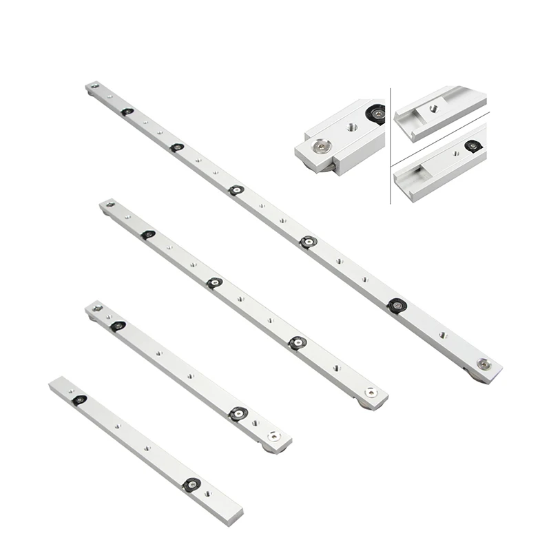 

New Aluminium Alloy T-tracks Slot Miter Track And Miter Bar Slider Table Saw Miter Gauge Rod Wood Working Tools DIY