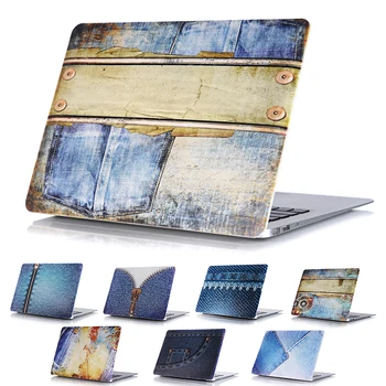 

New Jeans pattern Case laptop Protector For Mac book 11 12 13 15 inch case For Apple macbook 11 12 13 15 Air Pro with Retina