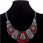 Bijoux Femme Collier Золотой цветной многослойный Блестящий массивный нагрудник Чокеры Колье-чокер для женщин Бохо ювелирные изделия Kolye