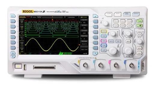 RIGOL MSO1104Z digital  oscilloscope 100Mhz 4 CH mixed signal oscilloscope