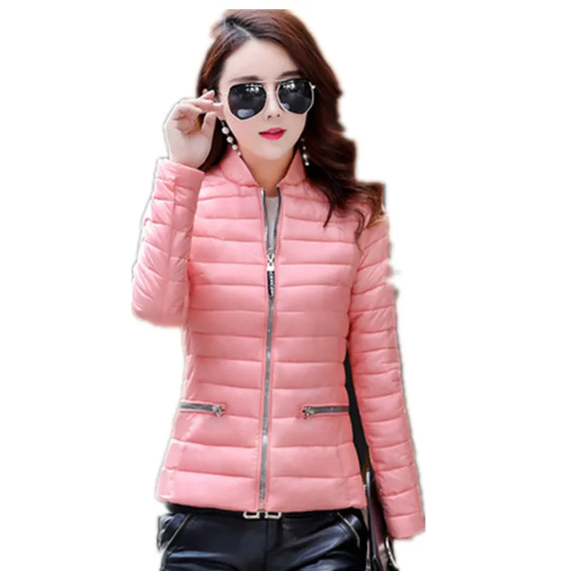 

KMETRAM Winter Jacket Women Thick Wadded Short Parkas Ladies Plus Size Black Jackets Women Slim Red Coat Parka Feminina MY328