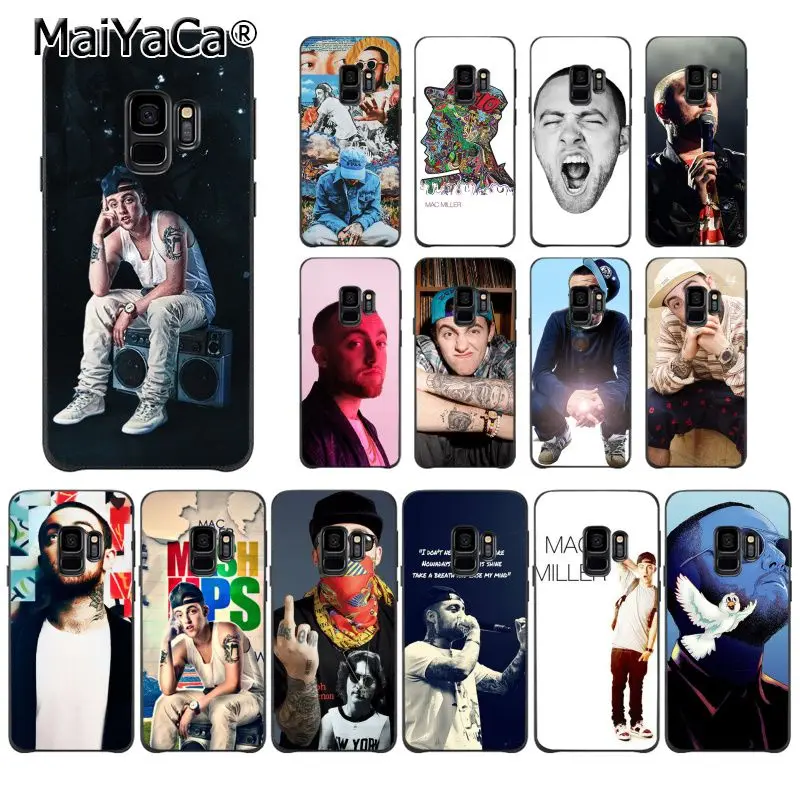 MaiYaCa Mac Miller корпус чехол для телефона для Samsung Galaxy S8 S7 край S6 S10Plus S10lite S10E S9 плюс