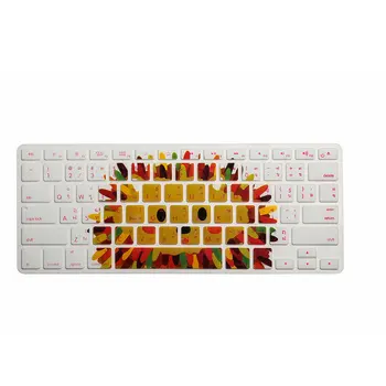 

Rainbow Keyboard Cover Thai Language Siamese USA Silicone Skin For Apple Macbook Air 13 Pro 13 15 Retina Fashion Design points