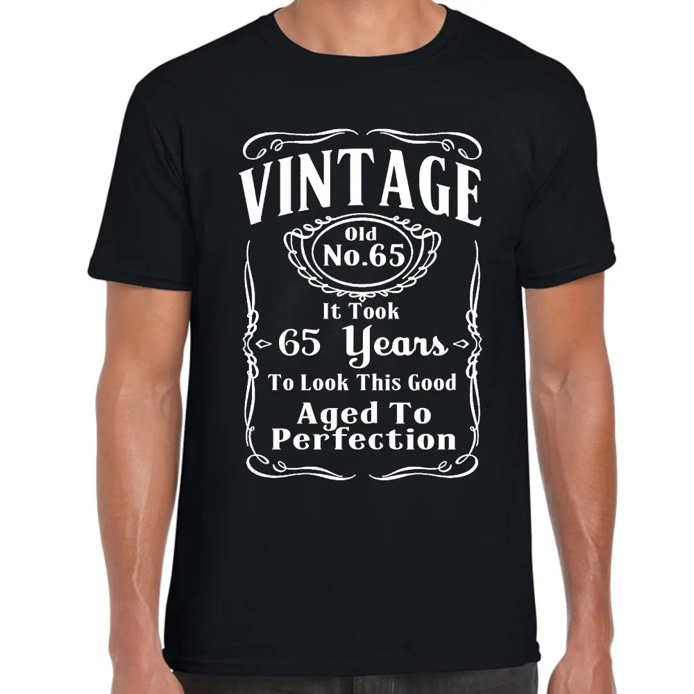 Hot Sale Fashion Vintage 65th Birthday T Shirt Funny,Gift, 65 Years Old