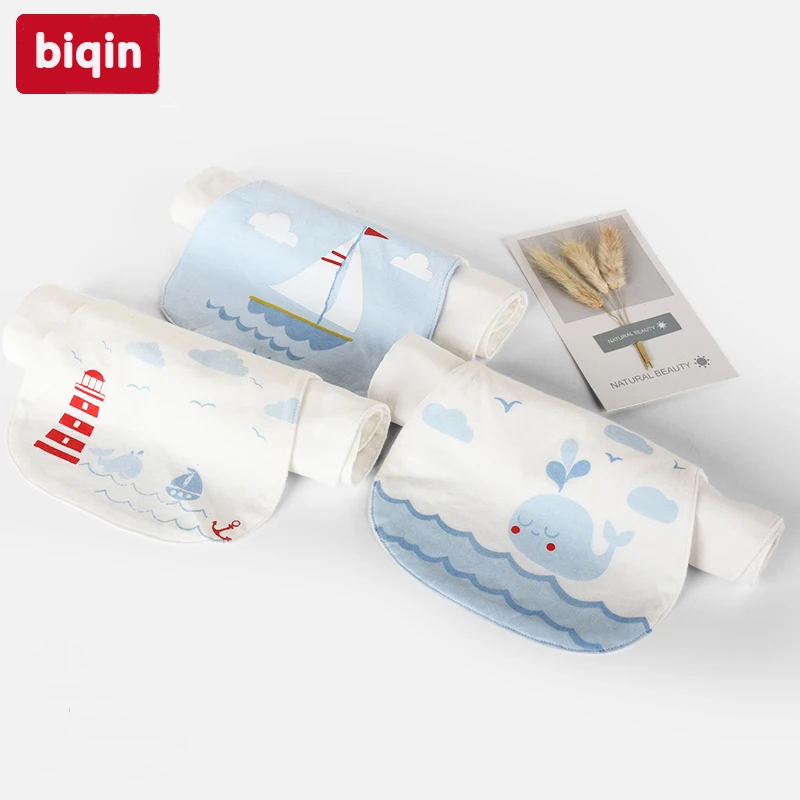 

Biqin NB-6T baby kids children girls boys Summer Sucking Sweat Towel