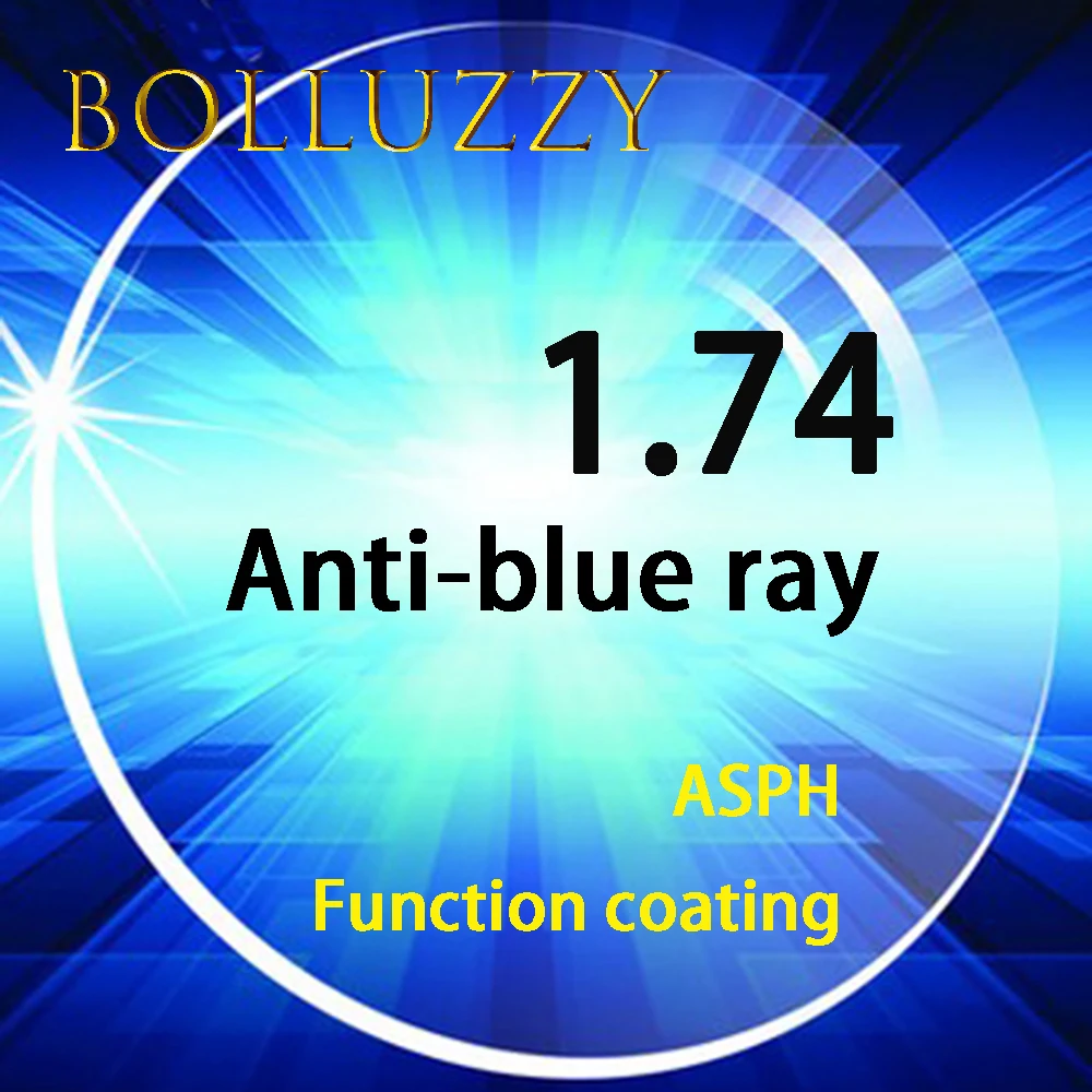 Индекс 1 74 PC Unti blue Light ультрафиолетовые лучи оптические рецептурные