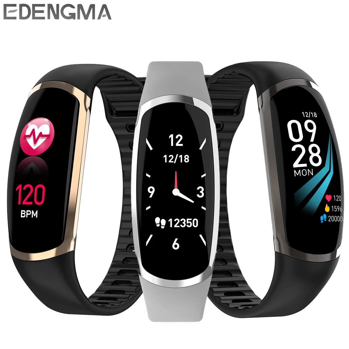 

R16 fitness bracelet with pressure measurement IPS color screen waterproof Pedometer Sleep monitoring activity tracker watch