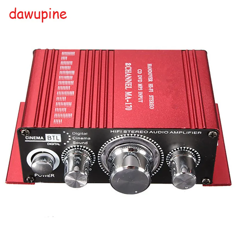 Звуковой усилитель dawupine Hi Fi 20 Вт для DVD CD TV компьютера радио MP3 плеера автомобиля