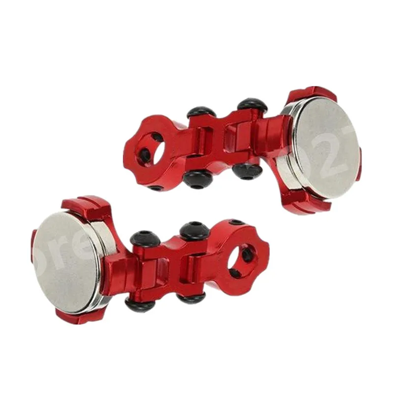 

2 Pieces RC Car Metal Usukani Remote Control Drift Cars Shell Magnet Stealth Body Contact Post Shell Column For 1/10 Axial SCX10