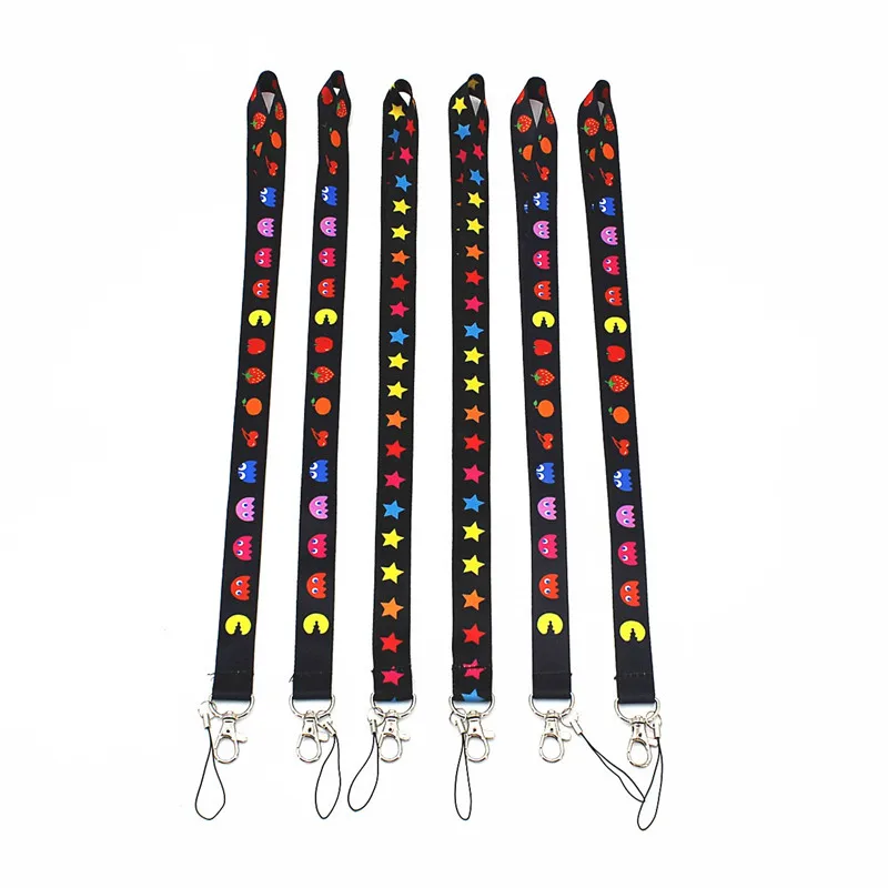 Классическая игра Pac-Man Lanyard ID Badge Holder Key Neck Strap 1 шт | Украшения и аксессуары