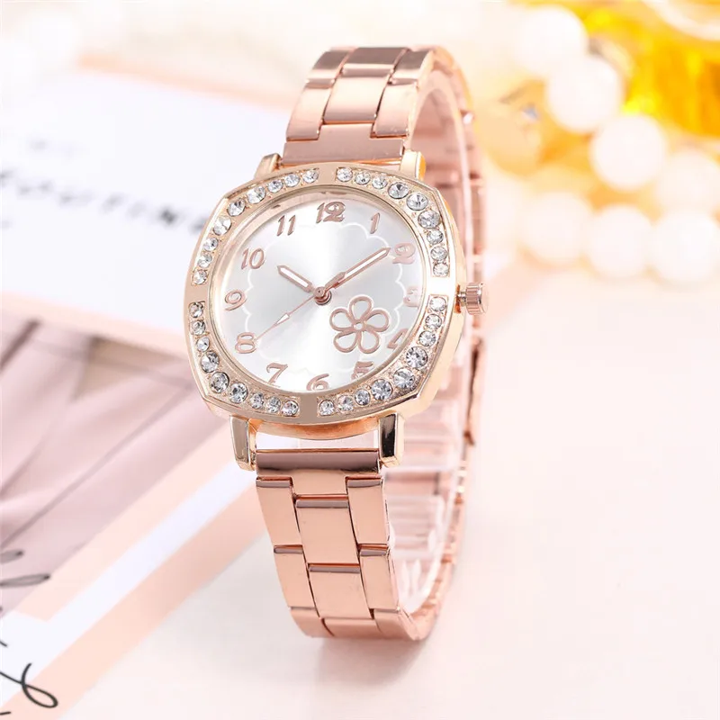 Ladies Watches Top Brand Luxury Fashion Stainless Steel Band Analog Quartz Round Women Wrist Watch Relogios Feminino Uhren Damen huismerk kopen in de aanbieding Ladies Watches Top Brand Luxury Fashion Stainless Steel Band Analog Quartz Round Women Wrist Watch Relogios Feminino Uhren Damen huismerk kopen in de aanbieding