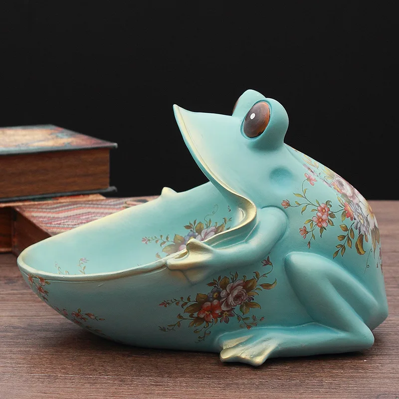 2018 NewStyle Creative lucky animal ornament candy dish sundries storage ornaments