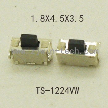 

20PCS/100PCS Reel Packing Tactile button key Switch Momentary Tact Button 1.8x4.5x3.5mm(2X4mm) for phone side push