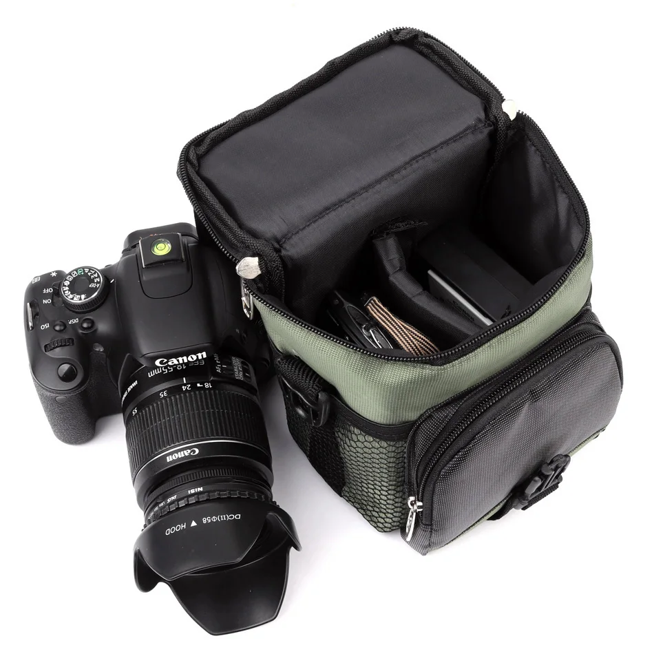 Горячая Распродажа высококачественный противоударный миниатюрная сумка под камеру для Canon Nikon sony камера рюкзак фото чехол Защитный наплечный чехол