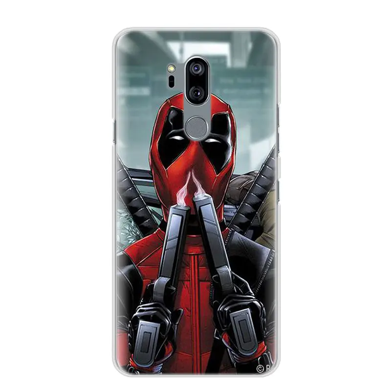 Чехол для телефона Marvel, Мстители, супергерои, чехол для LG G7, G8, ThinQ, G5, G6, V30, V40, V50, ThinQ, Q6, Q7, жесткий чехол-накладка