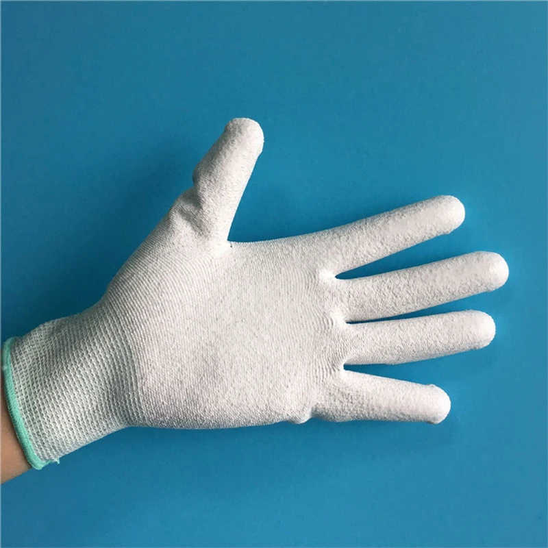 5pairs/bag Anti static Glove PC computer ESD Safe universal work Gloves Electronic Anti skid for Finger protection 5pairs/bag Anti static Glove PC computer ESD Safe universal work Gloves Electronic Anti skid for Finger protection
