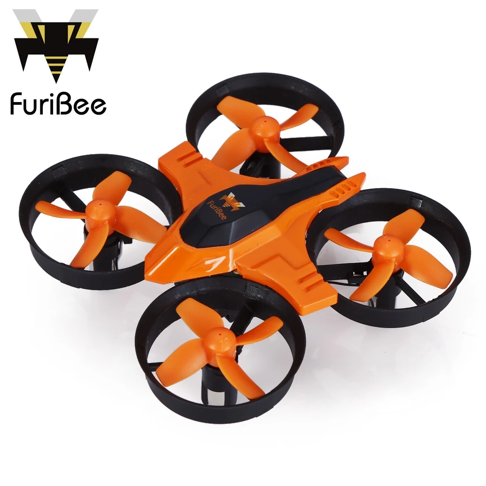 FuriBee F36 Mini Drone 2 4GHz 4CH 6 Axis Gyro RC Quadcopter with Headless Mode Speed