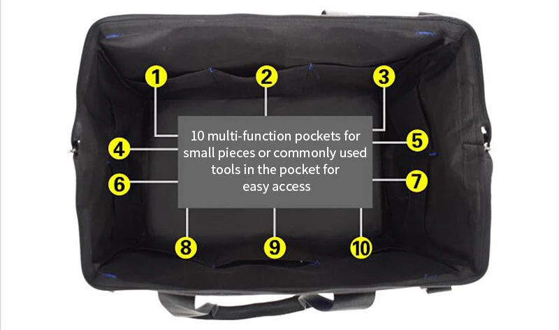 Сумка для инструментов многофункциональная большая Холщовая Сумка на плечо электромонтерские сумки аппаратный Ремонтный комплект ручной