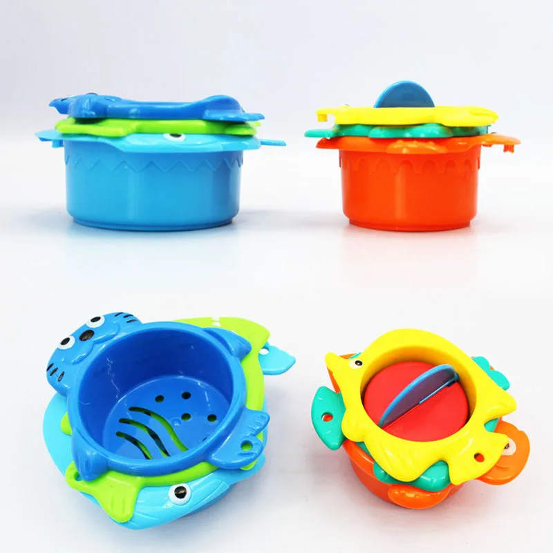 6Pcs/set Baby Float Water Classic Bathing Swimming Educational Toys for Children Plastic Fish Animal Funny Game for the Bathroom 6Pcs/set Baby Float Water Classic Bathing Swimming Educational Toys for Children Plastic Fish Animal Funny Game for the Bathroom