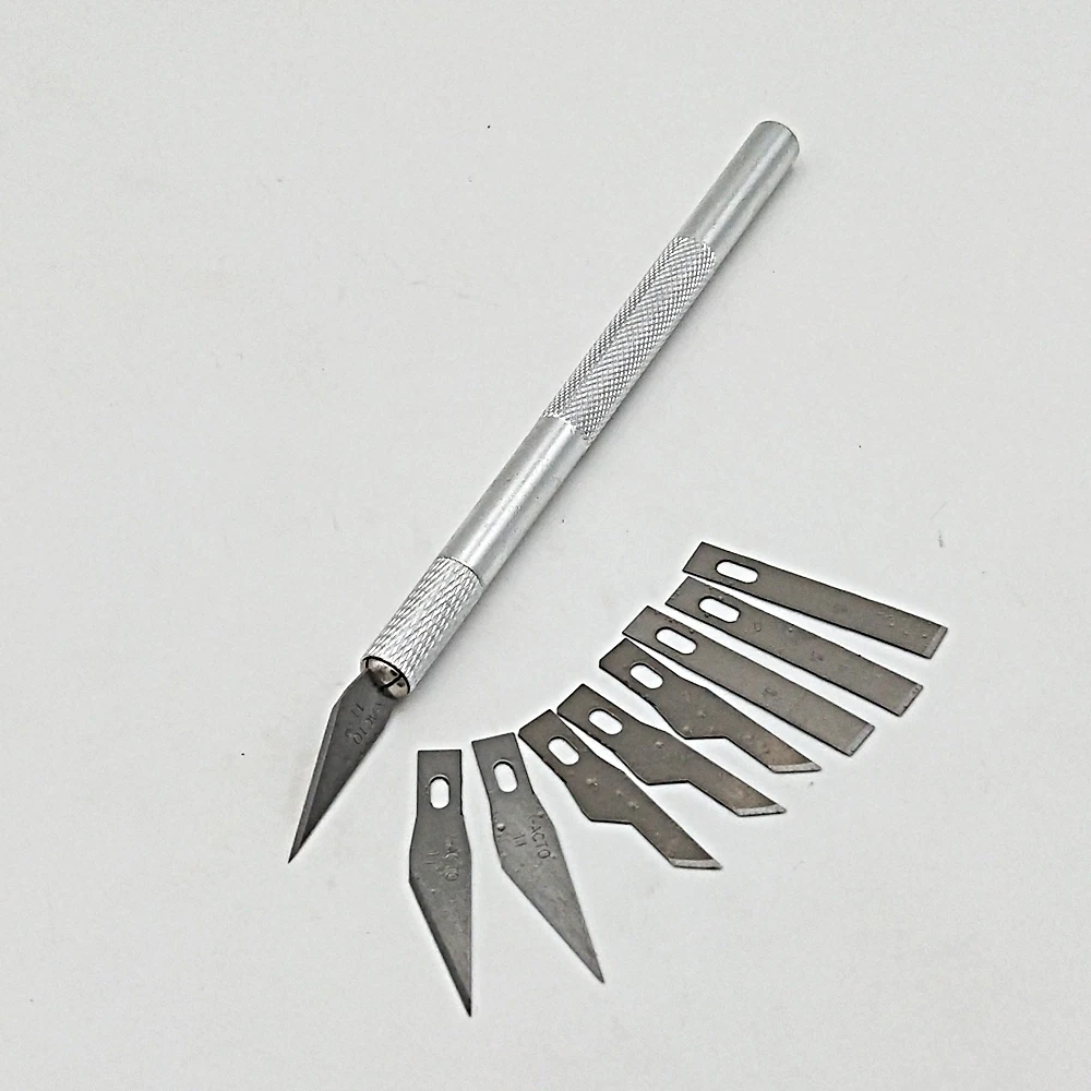 9 Blades Cutting Scalpel Sculpture Carving set iPhone,Mobile Phone