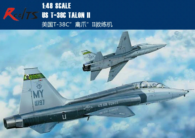 

RealTS Trumpeter model 02876 1/48 US T-38C Talon II