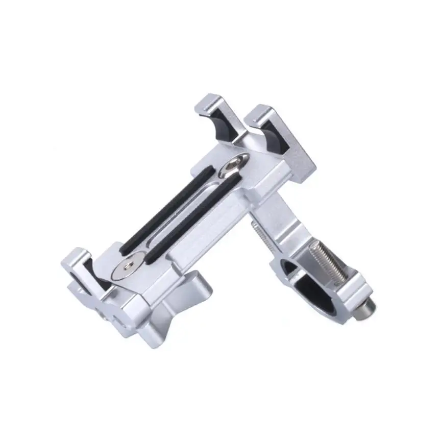 NEUE Grün Silber Lenker telefon halter Aluminium Alloy Einstellbar handy halter Passt GPS Regelmäßi