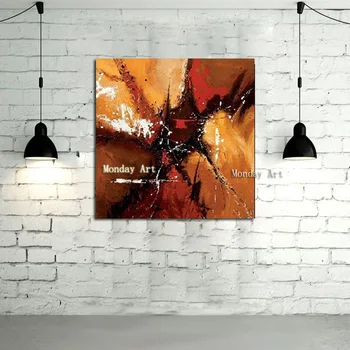 

Best Quality Handpainted Oil Painting on Canvas Cuadros Wall Art Abstract Pictures for Room Decorations Hang Pictures Best Gift