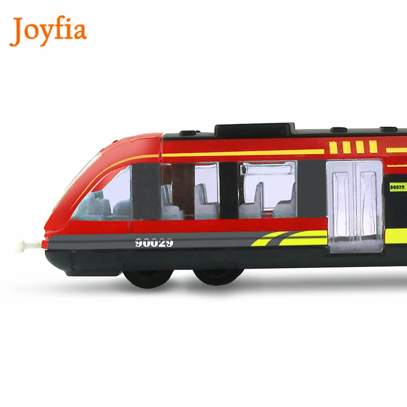Simulation Alloy Metal High Speed Rail Diecast Train Toy Model Educational Toys Boys Children Collection Gift #