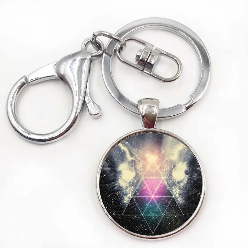 10silver keychain.